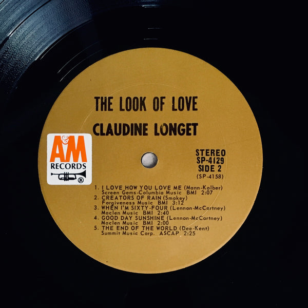 Claudine "The Look Of Love" Soundtrack LP (1967)