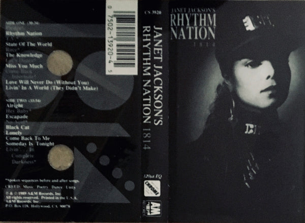Janet Jackson “Rhythm Nation 1814” CS (1989)