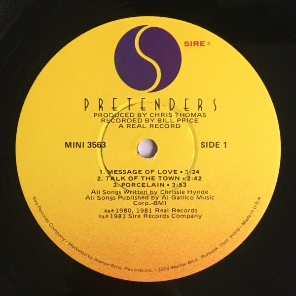 Pretenders "Extended Play" EP LP (1981)
