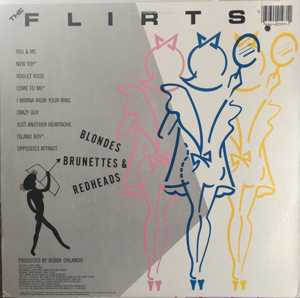 The Flirts "Blondes Brunettes & Redheads" LP (1985)