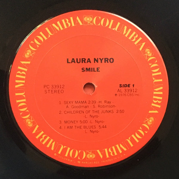 Laura Nyro "Smile" LP (1976)