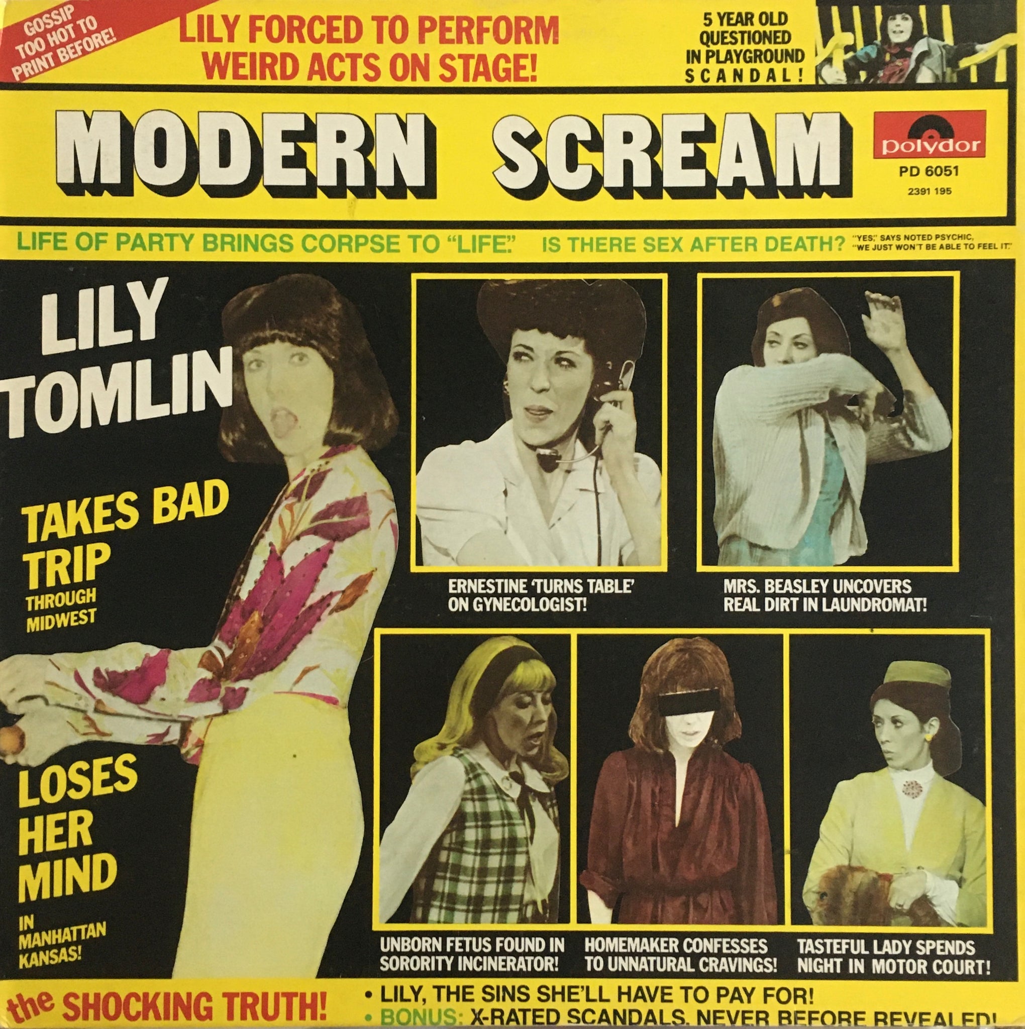 Lily Tomlin "Modern Scream" LP (1975)