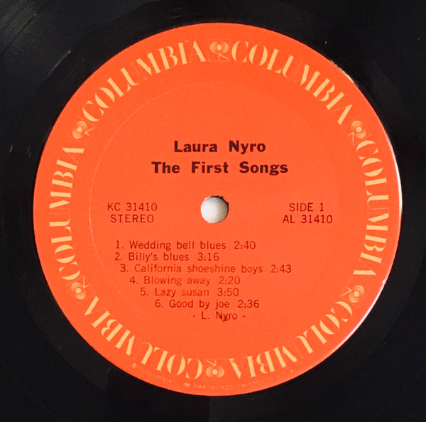 Laura Nyro "The First Songs" LP (1973)