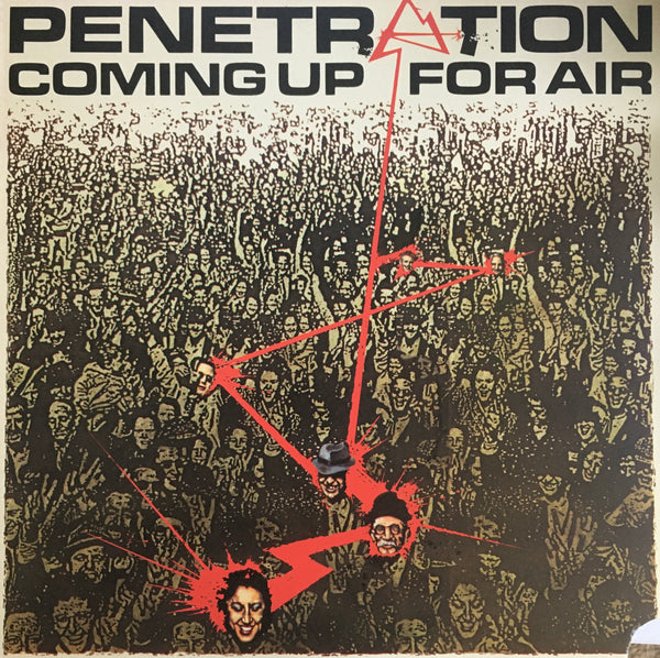 Penetration "Coming Up For Air" PR LP (1979)
