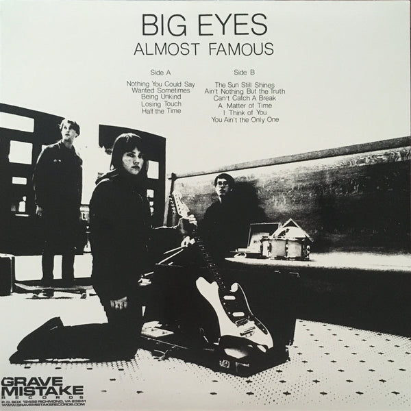 Big Eyes "Almost Famous" LP (2013)