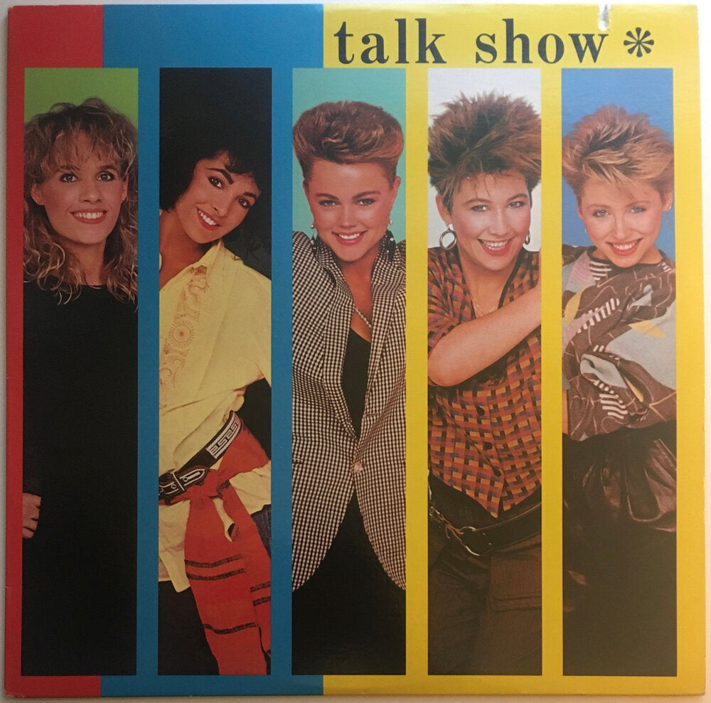 The Go-Go's, "Talk Show" Promo LP (1984). Front cover image. Pop, pop-rock, pop-punk. Rare radio promo copy.