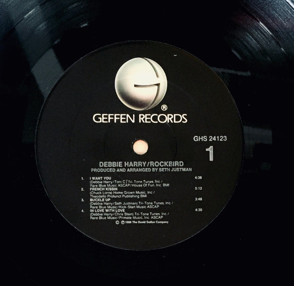 Debbie Harry "Rockbird" LP, Orange Specialty (1986)
