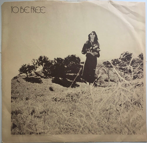 Jackie DeShannon, "To Be Free" LP (1968). Front inner sleeve image. Folk, pop, pop-rock, sixties.