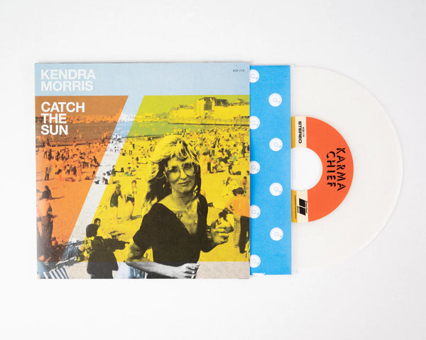 Kendra Morris & Eraserhood Sound "Catch The Sun" Cloudy Clear 7" Single (2022)