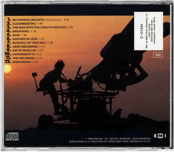 Kate Bush "The Whole Story" RE CD (1986)