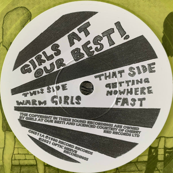 Girls At Our Best "Going Nowhere Fast" Lime Green Single (2021)
