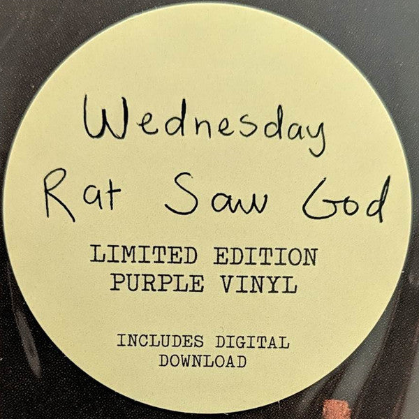 Wednesday "Rat Saw God" Black / Purple LP or CD (2023)