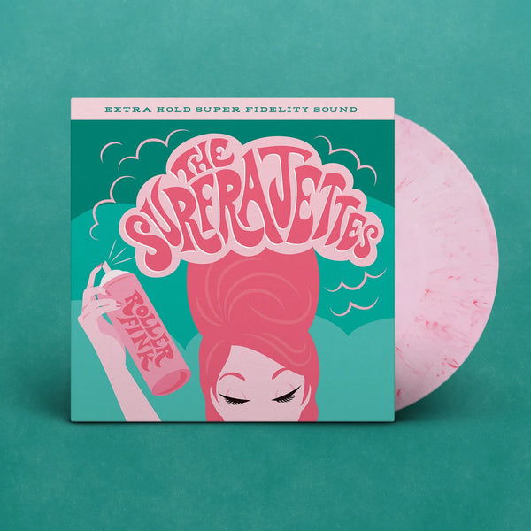 Surfrajettes, The "Roller Fink" Candy Floss/Pink LP (2022)