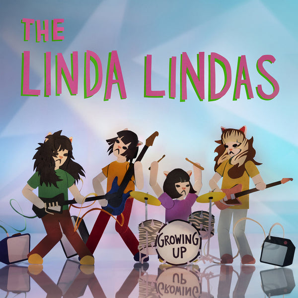 Linda Lindas "Growing Up" Coke Bottle Clear LP (2022)