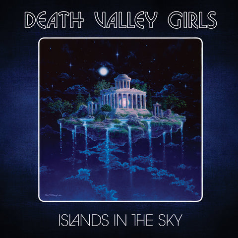 Death Valley Girls "Islands In The Sky" Neon Pink/Orange with Neon Green Splatter LP or CD (2023)