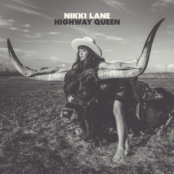 Nikki Lane "Highway Queen" Black or Clear w/ Blue+Brown Swirl (2017/2022)