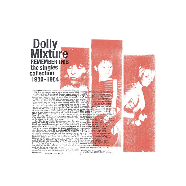 Dolly Mixture "Remember This: The Singles Collection 1980-1984," Red LP (2023)