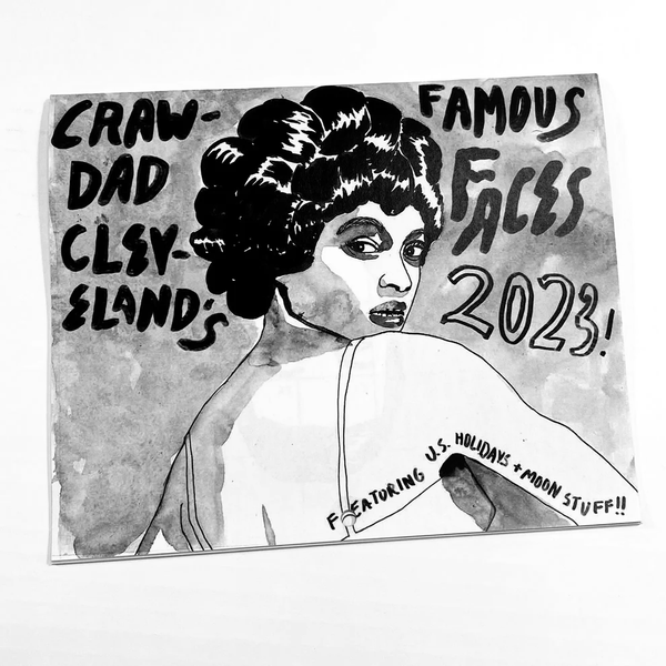 Shana Cleveland "Crawdad Cleveland's Famous Faces 2023" Calendar