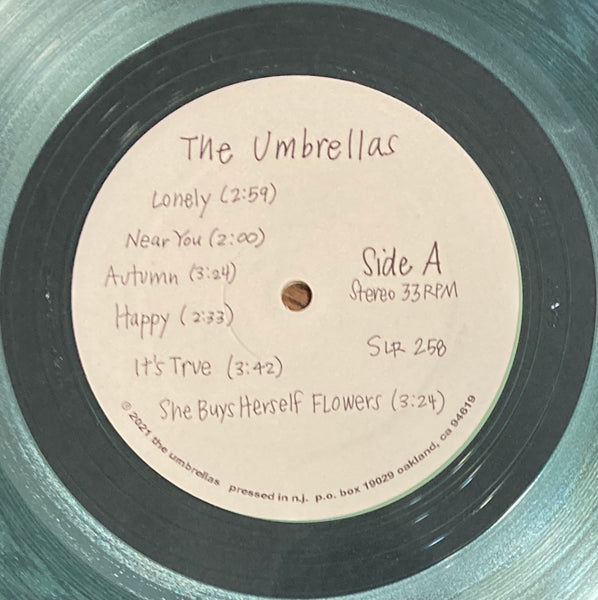 Umbrellas "The Umbrellas" COKE BOTTLE GREEN LP (2021)