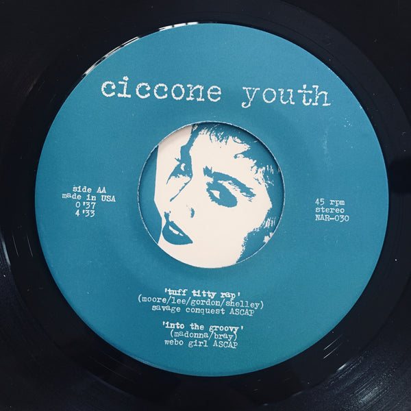 Ciccone Youth "Burnin' Up" Single (1986)