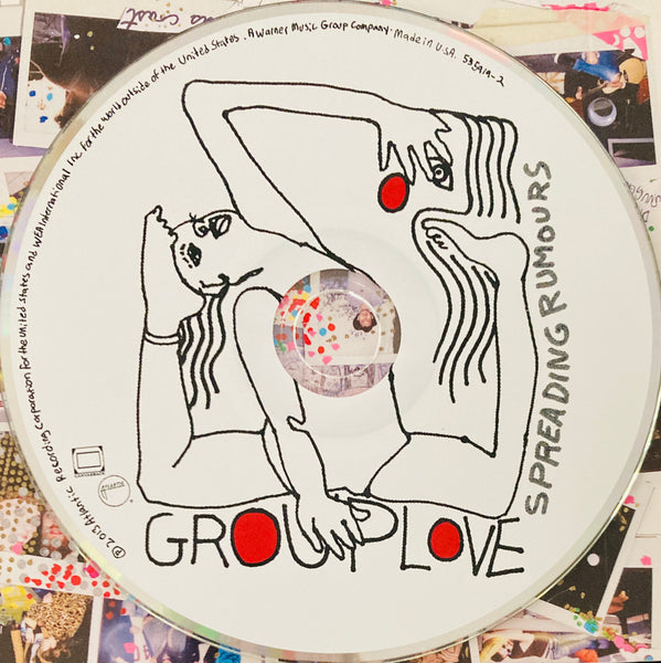 Grouplove "Spreading Rumours" CD (2013)