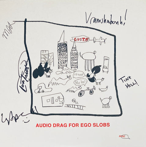 Gustaf "Audio Drag For Ego Slobs" LP LTD (2021)