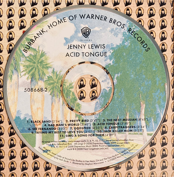Jenny Lewis "Acid Tongue" CD (2008)
