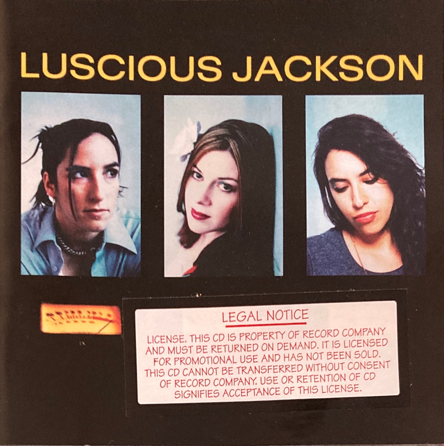 Luscious Jackson "Electric Honey" CD PR (1999)