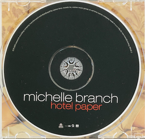 Michelle Branch “Hotel Paper” CD (2003)