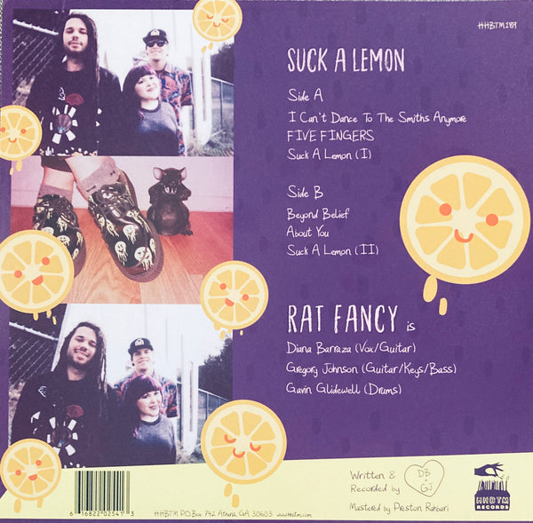 Rat Fancy "Suck A Lemon" EP (2017)