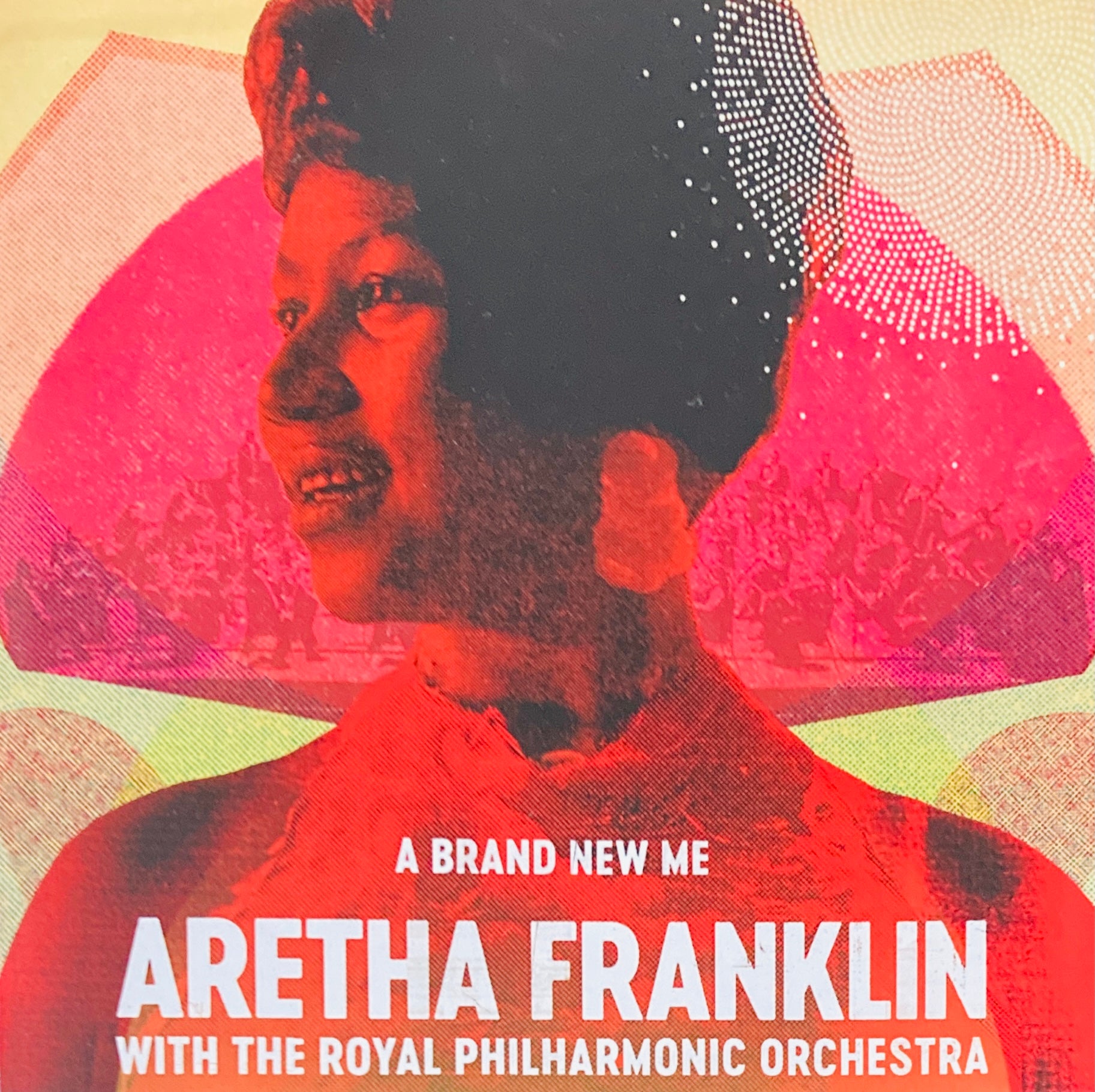 Aretha Franklin with The Royal Philharmonic Orchestra "A Brand New Me" CD (2017)