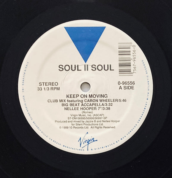 Soul II Soul "Keep On Movin'" 12" Single (1989)