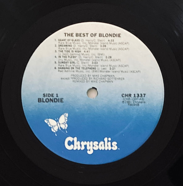 Blondie "The Best of Blondie" LP (1981)