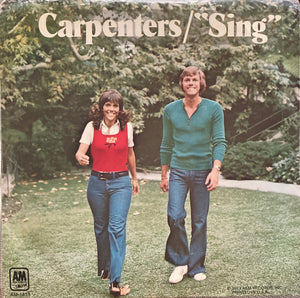 Carpenters "Sing" Single (1973)