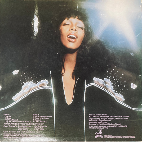 Donna Summer "A Love Trilogy" LP (1976)