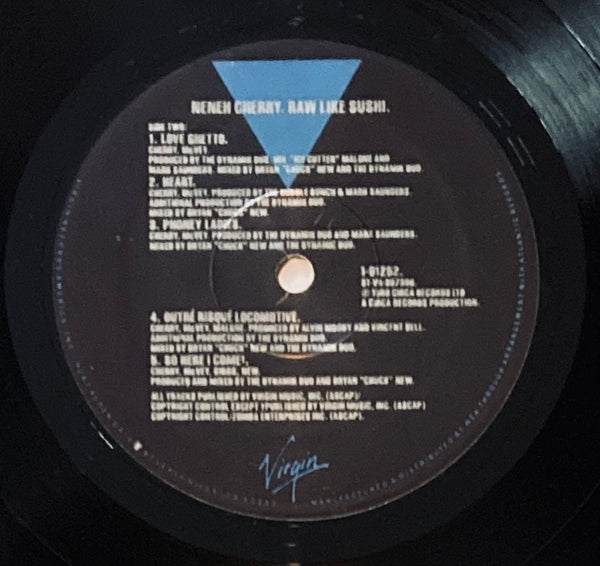 Neneh Cherry "Raw Like Sushi" LP (1988)