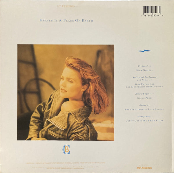 Belinda Carlisle "Heaven Is A Place On Earth" 12" Single (1987)