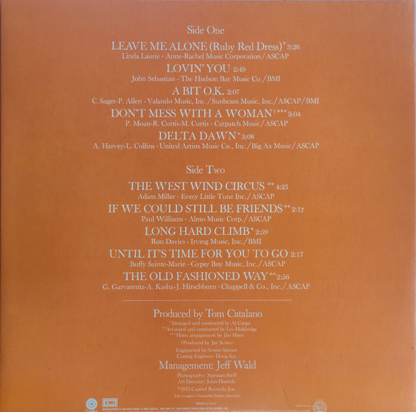 Helen Reddy “Long Hard Climb” LP (1973)