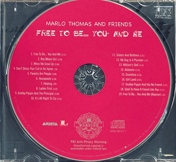 Marlo Thomas & Friends "Free To Be... You And Me" CD RE (2006)