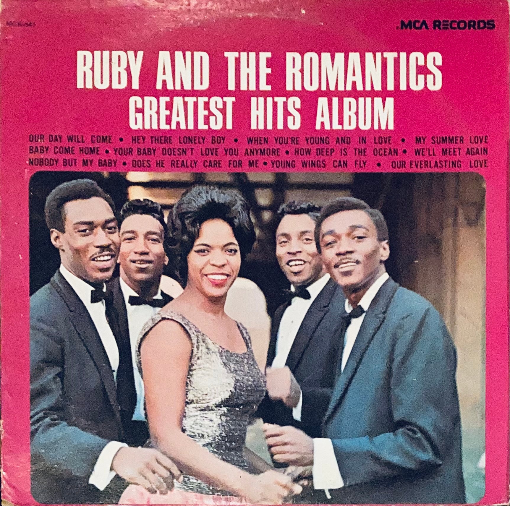 Ruby And The Romantics “Greatest Hits Album” LP (1977)