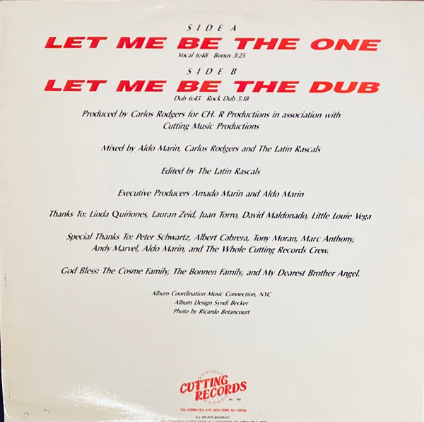 Sa-Fire “Let Me Be The One” 12” Single (1987)