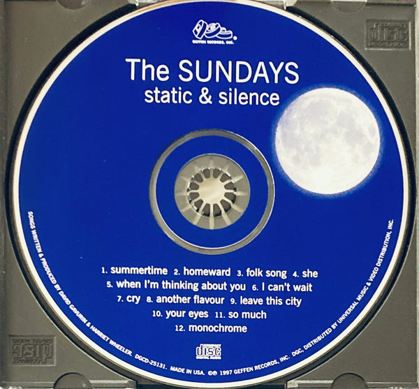 Sundays, The "Static & Silence" CD (1997)