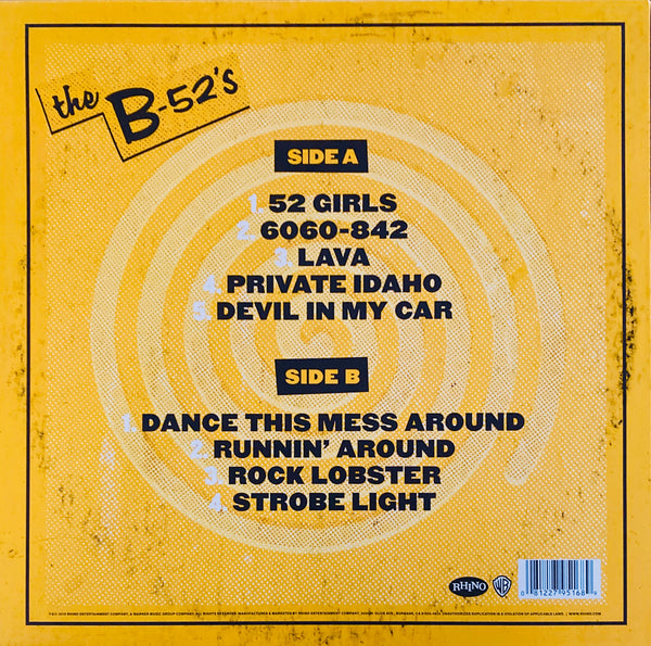 B-52's "Live! 8.24.1979" Gold LP (RSD 2015)