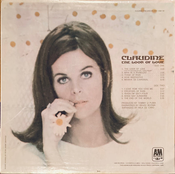 Claudine Longet “The Look Of Love” LP (1967)