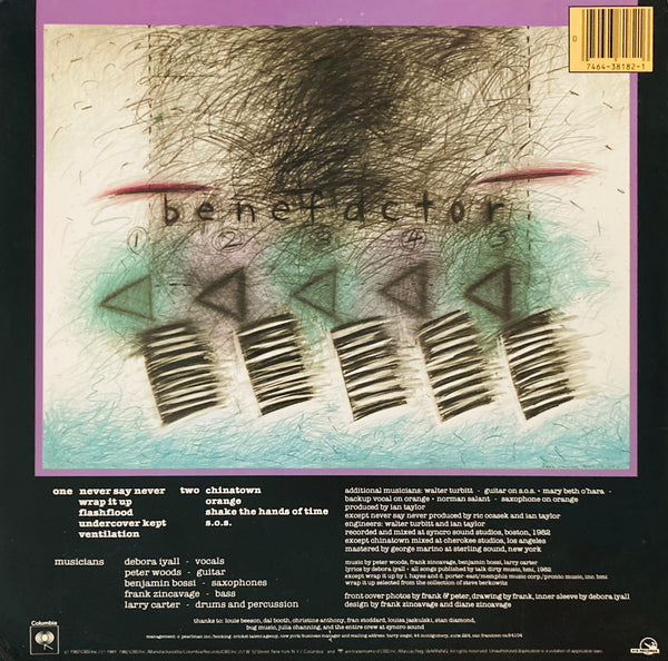 Romeo Void "Benefactor" LP (1982)