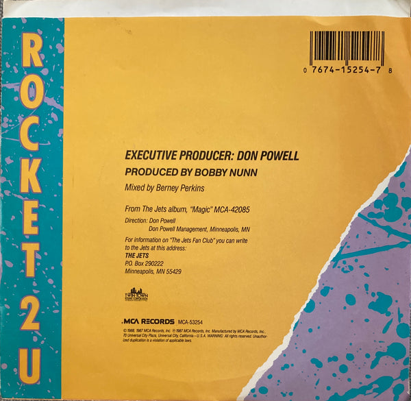Jets "Rocket 2 U" Single (1988)