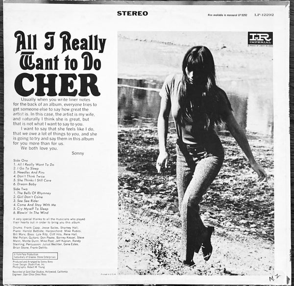 Cher "All I Really Want To Do" LP (1965)