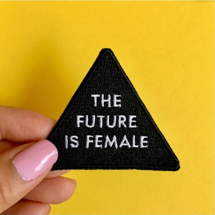 Solbeam "The Future Is Female" Triangle Embroidered Patch
