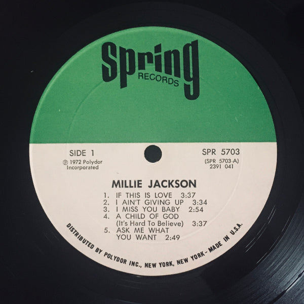 Millie Jackson “Self-Titled” LP (1972)