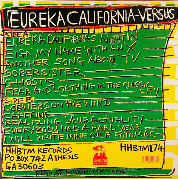 Eureka California "Versus" Translucent Green LP (2016)